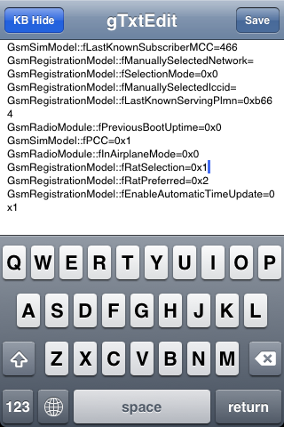 [教學]將iPhone 3G(S)系統頻率鎖定3G