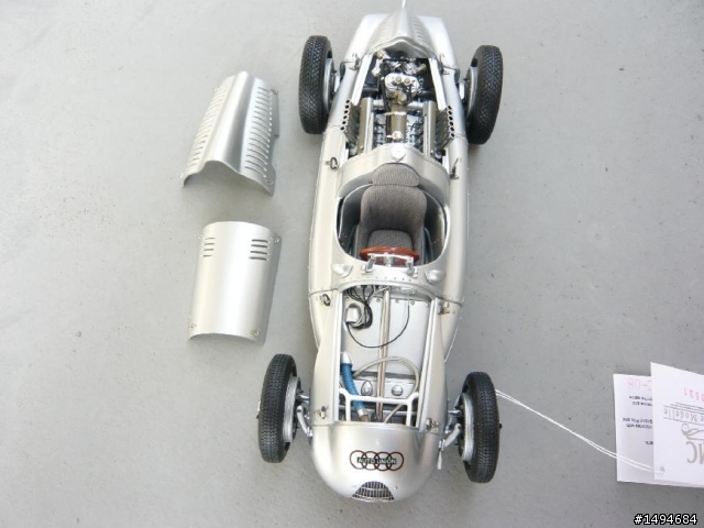 模型車收藏分享[002-CMC-M027, 1/18, Auto-Union Typ D, 1938]