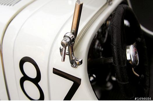 模型車收藏分享[004-CMC-M055, 1/18, Mercedes-Benz SSKL, Mille Miglia, 1931（白象）]