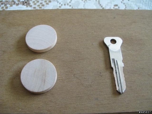 [DIY]手工木製機車鑰匙柄