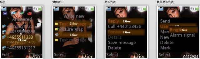 176*220    DIOR主題
