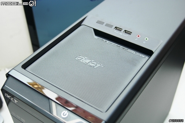 【開箱】平價的文書機 acer Aspire M3202 搭配 acer P221W(預載Windows7)