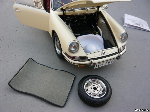 模型車收藏分享[014-CMC-M067, 1/18, Porsche 901 Coupé,  1964]