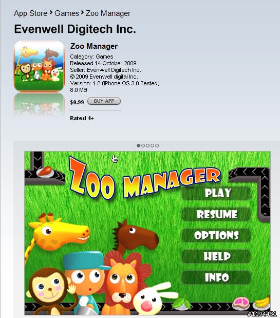 [推薦 iPhone Game] Zoo Manager