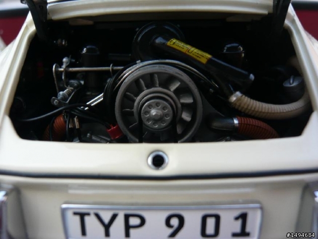 模型車收藏分享[014-CMC-M067, 1/18, Porsche 901 Coupé,  1964]
