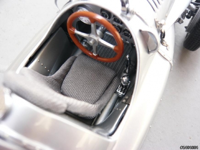 模型車收藏分享[002-CMC-M027, 1/18, Auto-Union Typ D, 1938]
