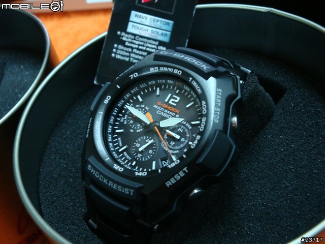 （分享）CASIO G-SHOCK 航空飛行系列-電波雙雄