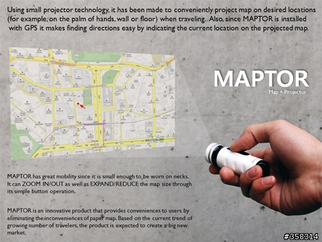[分享]Maptor 可攜式GPS地圖投影燈