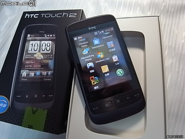 htc touch 2 開箱文～全台我最快（生日：2009/10/1 星座：wm6.5!長相：新FLO彩色2D）