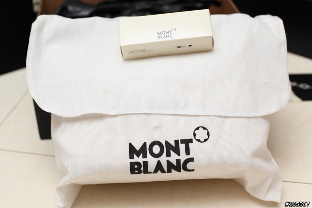 MONTBLANC小提包開箱
