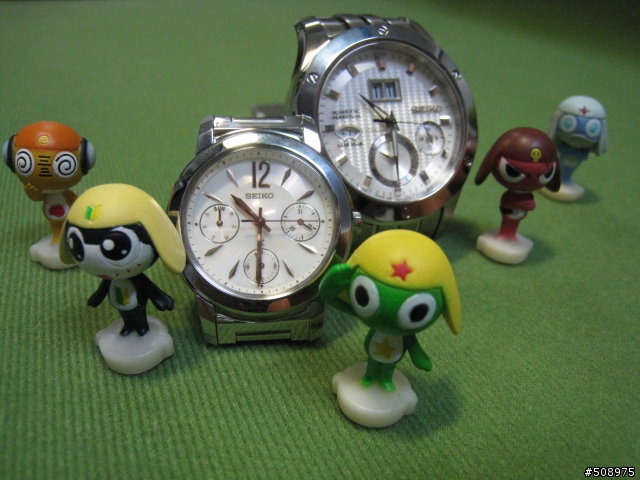 Seiko Lukia 女用錶及Brightz 男用錶之KERORO簡易開箱