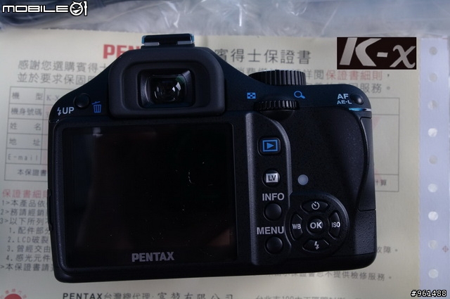 [開箱]繽紛小巧型單眼相機 K-X 登場囉 『補張鮮豔照』