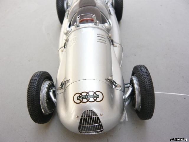 模型車收藏分享[002-CMC-M027, 1/18, Auto-Union Typ D, 1938]
