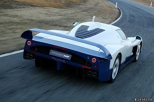 模型車收藏分享[005-BBR-P1802, 1/18, Maserati MC12 Geneve Motor Show 2004]