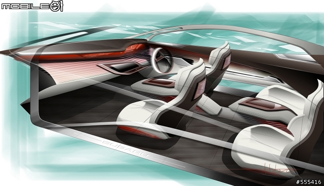 第41屆東京車展的新玩具-SUBARU HYBRID TOURER CONCEPT，10/11日補新圖。