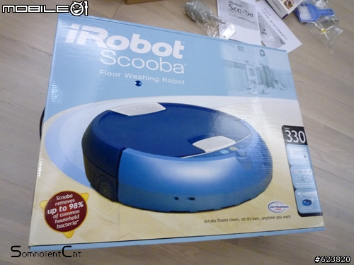 IRobot Scooba 330 到家囉!!