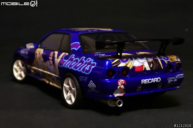 [作品分享] 痛車第三彈 BNR32 GTR Chorbis塗裝