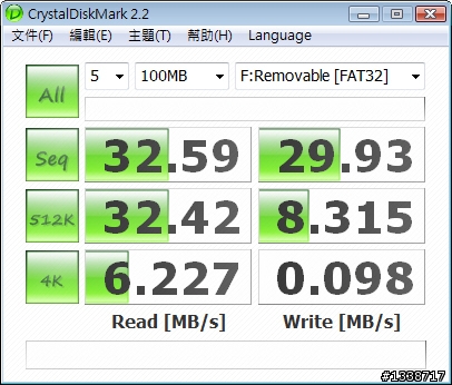 [開箱]錸德555X 16GB CF記憶卡與233X同場廝殺之USB篇