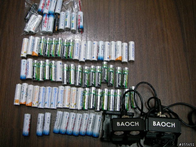 3號低自放電池內容量實測