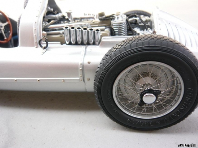 模型車收藏分享[002-CMC-M027, 1/18, Auto-Union Typ D, 1938]