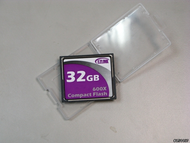 [開箱]EZLINK 600X 32GB CF CARD
