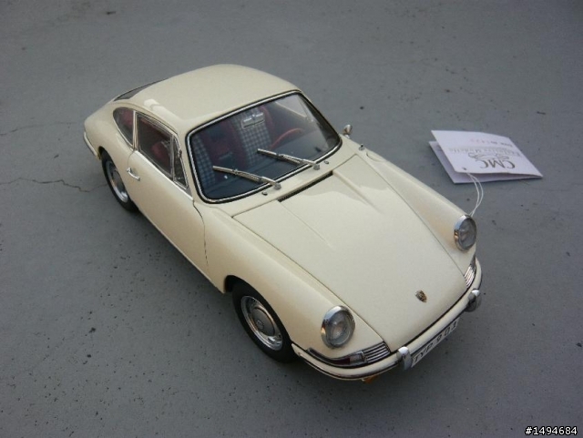 模型車收藏分享[014-CMC-M067, 1/18, Porsche 901 Coupé,  1964]