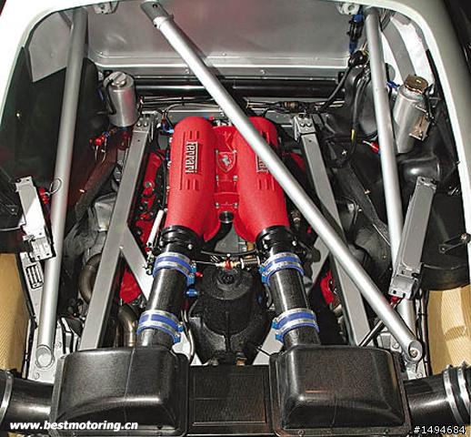 模型車收藏分享[008-BBR-P1804, 1/18, Ferrari F430 GT 2005]