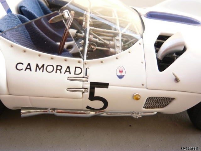 模型車收藏分享[001-CMC, 1/18, Maserati Tipo 61 Birdcage, 1961]
