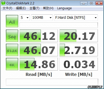 [測試]錸德555X 16GB CF記憶卡與233X同場廝殺之SSD篇