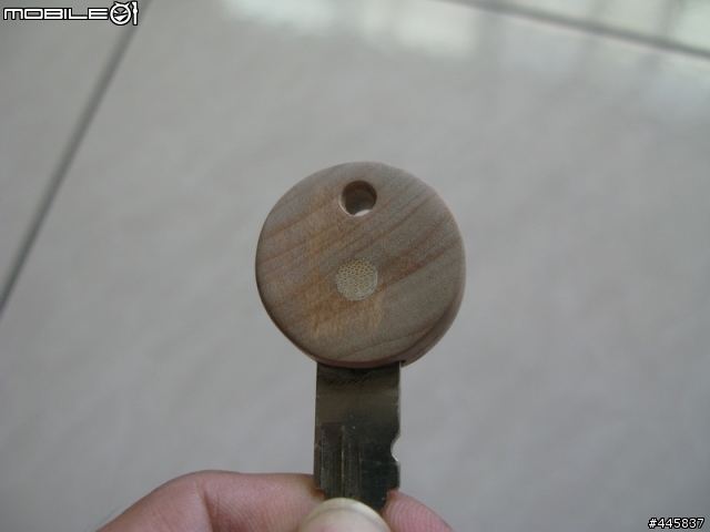 [DIY]手工木製機車鑰匙柄