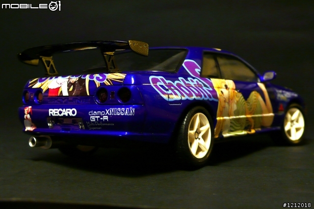 [作品分享] 痛車第三彈 BNR32 GTR Chorbis塗裝