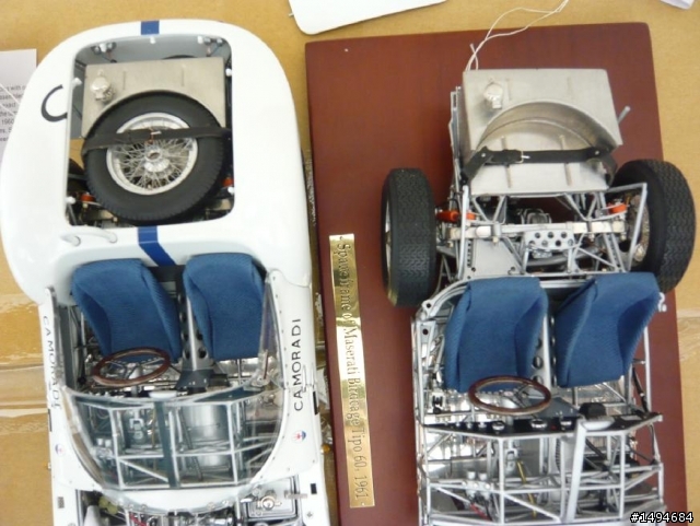 模型車收藏分享[001-CMC, 1/18, Maserati Tipo 61 Birdcage, 1961]