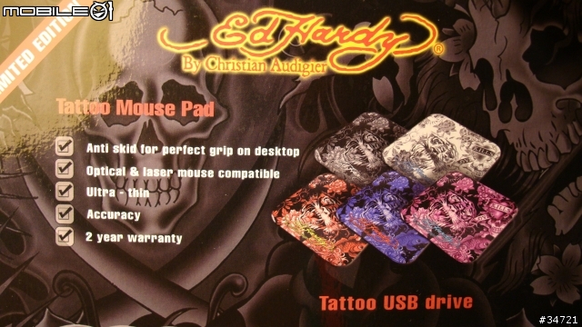 [分享] ED HARDY 圖騰滑鼠組合