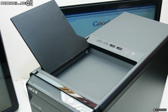 【開箱】平價的文書機 acer Aspire M3202 搭配 acer P221W(預載Windows7)