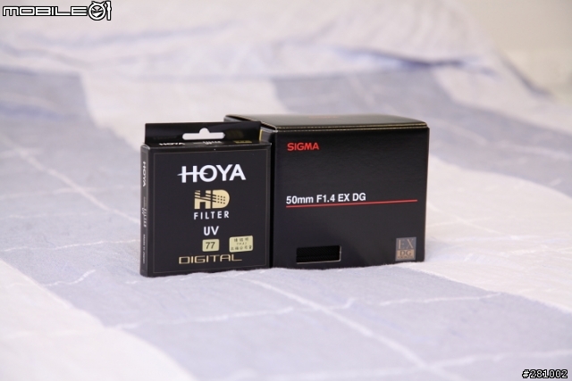[開箱文] 便宜好用的定焦鏡！SIGMA 50mm F1.4 EX DG入手~