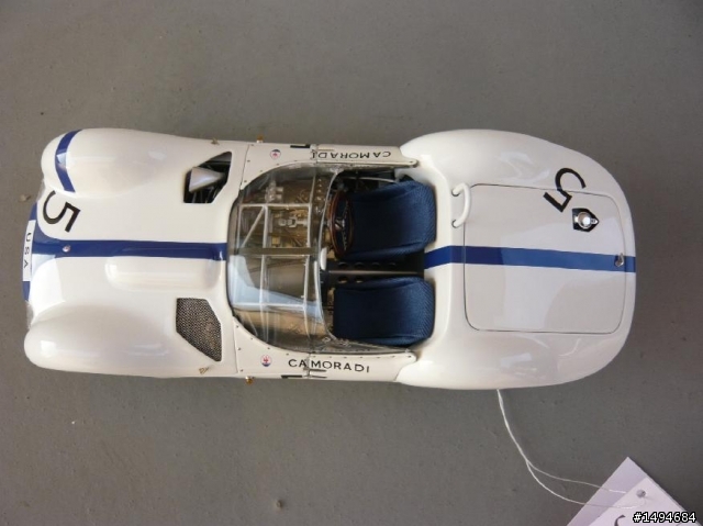 模型車收藏分享[001-CMC, 1/18, Maserati Tipo 61 Birdcage, 1961]