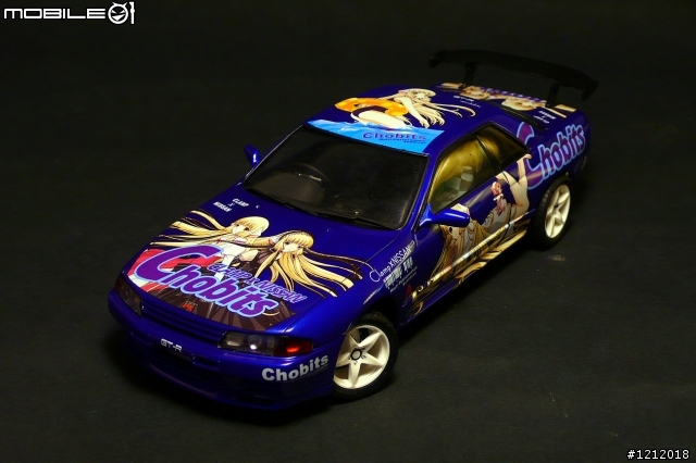 [作品分享] 痛車第三彈 BNR32 GTR Chorbis塗裝