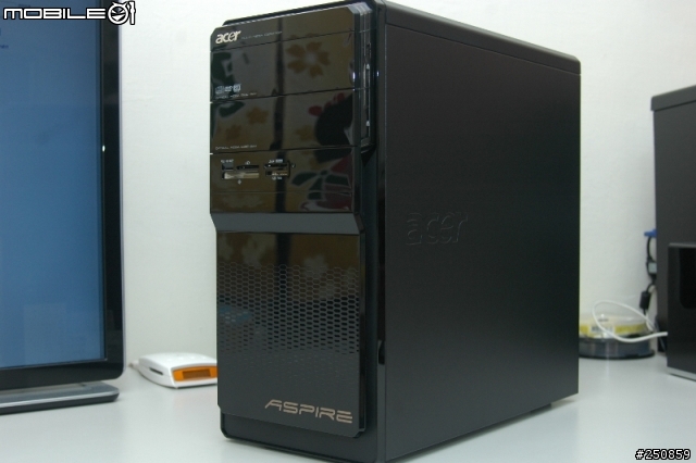 【開箱】平價的文書機 acer Aspire M3202 搭配 acer P221W(預載Windows7)