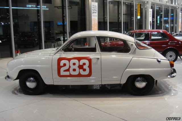 台南SAAB骨董車展覽