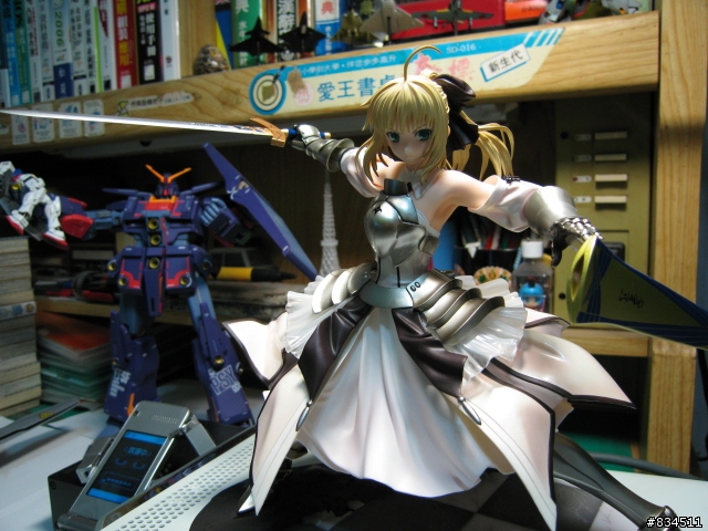 [開箱分享] 白百合SABER降臨!!  GSC 1/7 セイバーリリィ ～全て遠き理想郷～