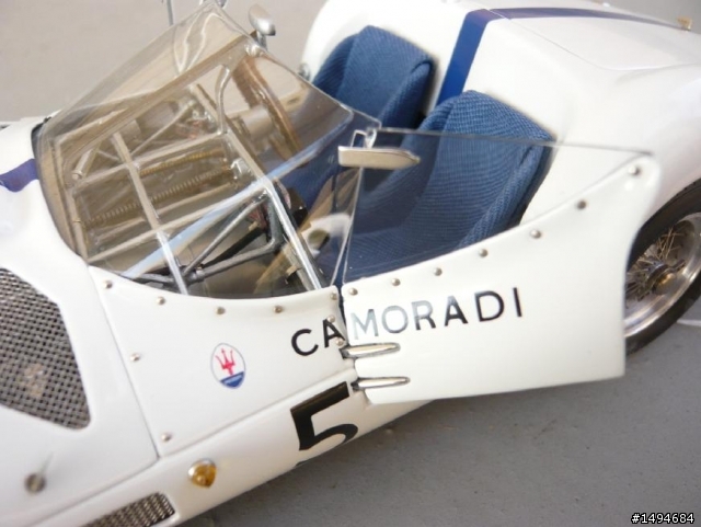 模型車收藏分享[001-CMC, 1/18, Maserati Tipo 61 Birdcage, 1961]