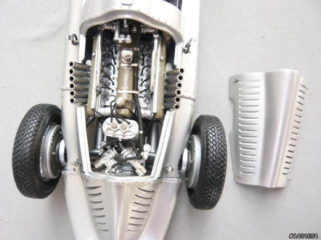 模型車收藏分享[002-CMC-M027, 1/18, Auto-Union Typ D, 1938]