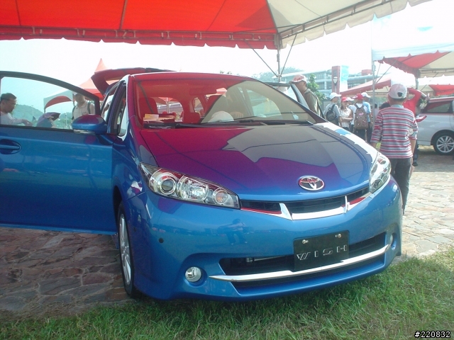 toyota萬人萬步走all new wish(有圖)