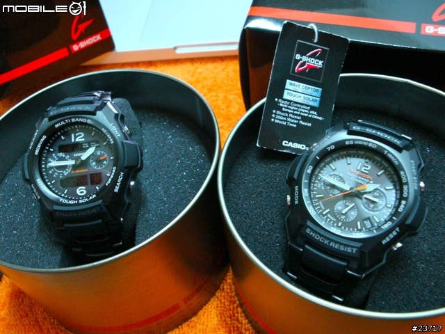 （分享）CASIO G-SHOCK 航空飛行系列-電波雙雄