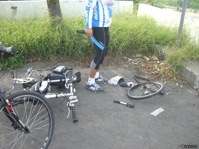 騎著新換的車架環島去....美利達CT03車架斷裂續集