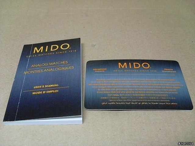 新手開箱-MIDO Multifort