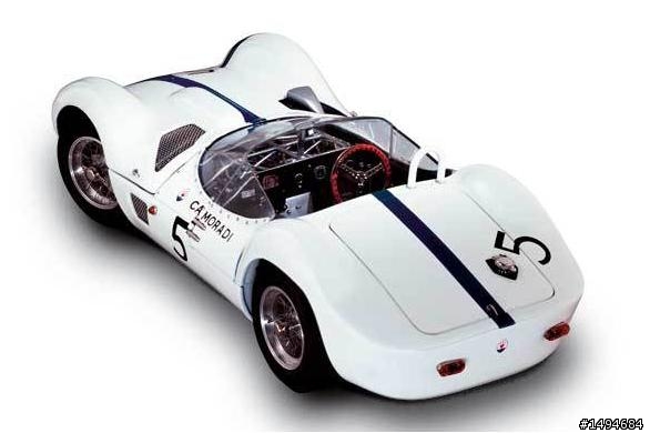 模型車收藏分享[001-CMC, 1/18, Maserati Tipo 61 Birdcage, 1961]