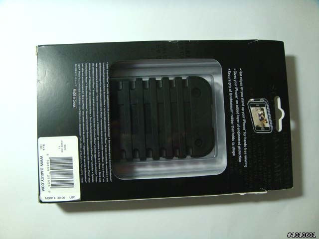 [開箱] OAKLEY for iPHONE 3G case 分享