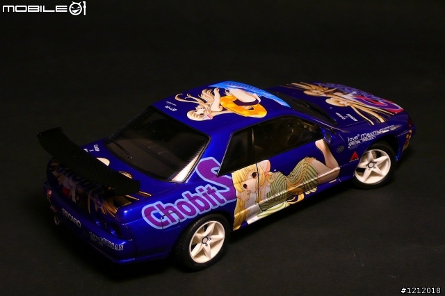 [作品分享] 痛車第三彈 BNR32 GTR Chorbis塗裝