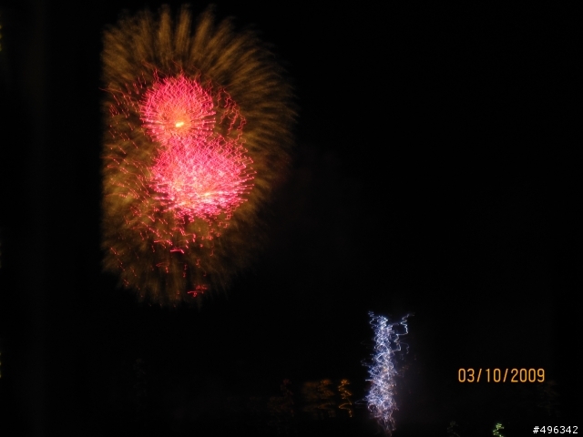 中秋月夜及烟花